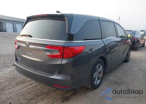 2019 Honda Odyssey Ex-L z USA, uszkodzony, nr VIN 5FNRL6H74KB071290